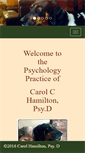 Mobile Screenshot of drcarolhamilton.com